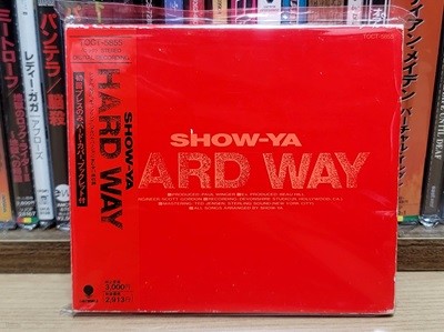 (일본반? 초회한정 슬립케이스 버젼) SHOW-YA (쇼야) - HARD WAY