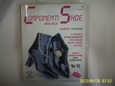 COMPONENTI SHOE MODA ITALIA 15 ENGLISH TEXT 96-97 /외국판. 신발 .. 부록없음. 사진. 꼭상세란참조