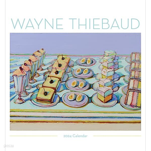 2024 캘린더 Wayne Thiebaud