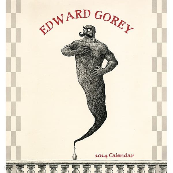 2024 캘린더 Edward Gorey