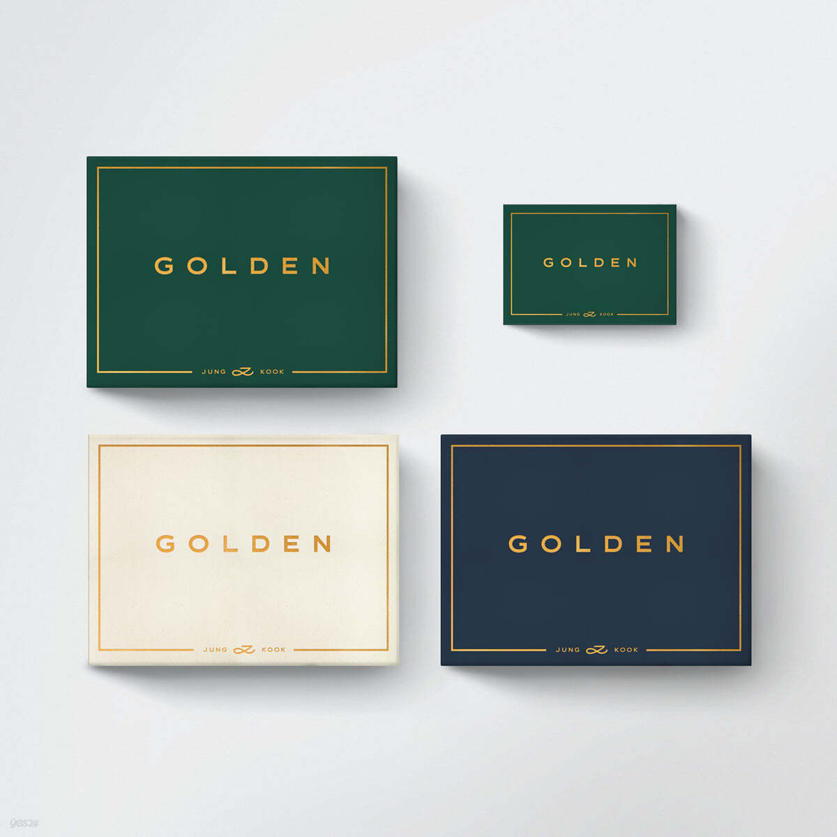 정국 (Jung Kook) - GOLDEN [Photobook + Weverse Album SET]