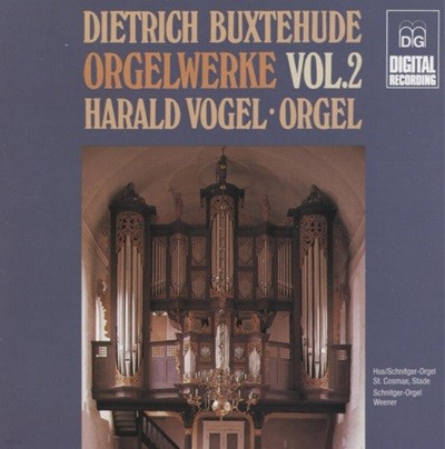 북스테후데 (Dietrich Buxtehude) :  Orgelwerke Vol.2 - 포겔 (Harald Vogel)(독일발매)