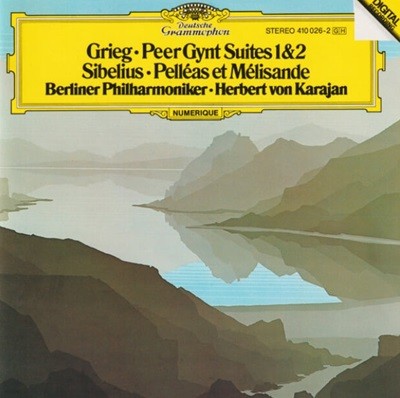 Grieg , Sibelius :  페르 귄트 1, 2번 / 시벨리우스 : 펠레아스와 멜리장드 - 카라얀 (Herbert Von Karajan)