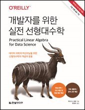 개발자를 위한 실전 선형대수학 : 파이썬 3.10 버전 대응, 구글 코랩 실습 가능 I 연습 문제 + 해답+ 해설 영상, 무료 샘플북 제공