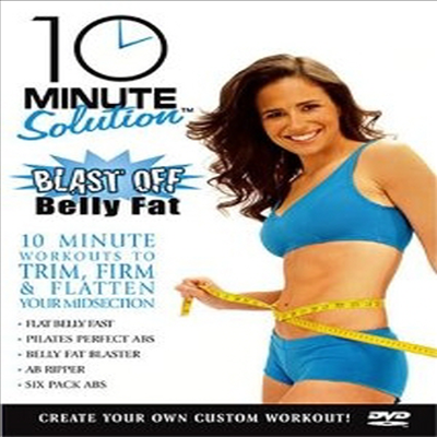 10 Minute Solution: Blast Off Belly Fat (Ʈ   ) (ڵ1)(ѱ۹ڸ)(DVD)