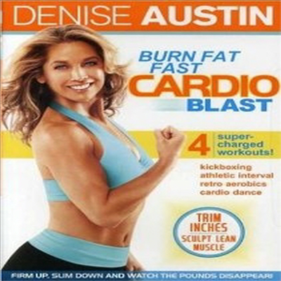 Denise Austin: Burn Fat Fast - Cardio Blast (  нƮ - ī Ʈ) (ڵ1)(ѱ۹ڸ)(DVD)