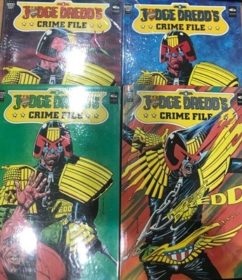 Judge Dredd‘s CRIME FILE 총4권세트(1~4)