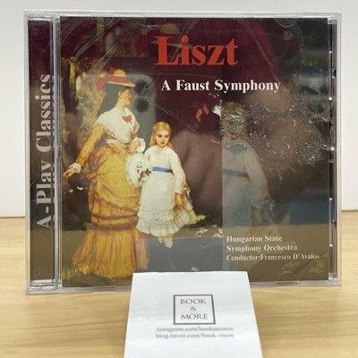 (CD)LISZT - A FAUST SYMPHONY / HUNGARIAN STATE SYMPHONY ORCHESTRA /  : ̰