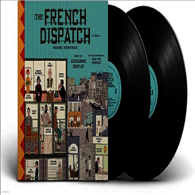 O.S.T. — French Dispatch (프렌치 디스패치) (Soundtrack) 앨범 커버