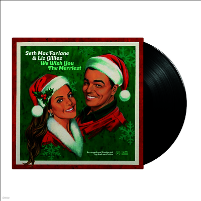 Seth MacFarlane & Liz Gillies — We Wish You The Merriest 앨범 커버