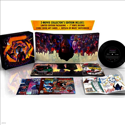 Spider-Verse 2-Movie Collector's Edition (스파이더맨: 뉴 유니버스/스파이더맨: 어크로스 더 유니버스) (4K Ultra HD+Blu-ray)(한글무자막)
