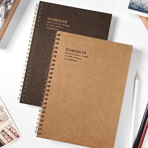 클래식 만년 스케줄 다이어리