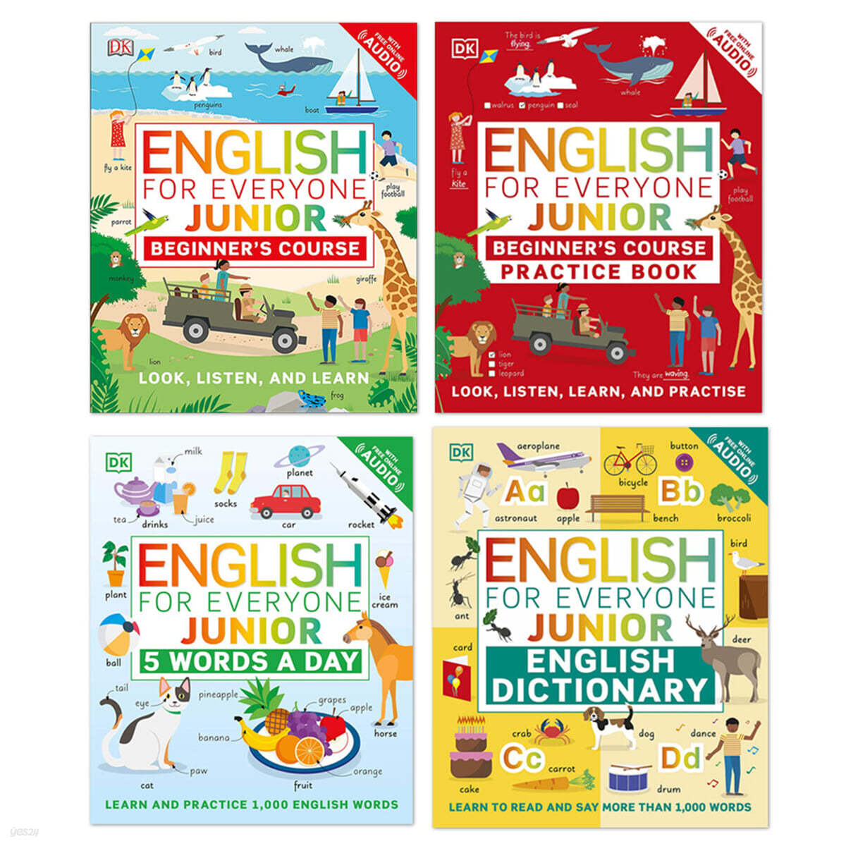 DK English for Everyone Junior 4종