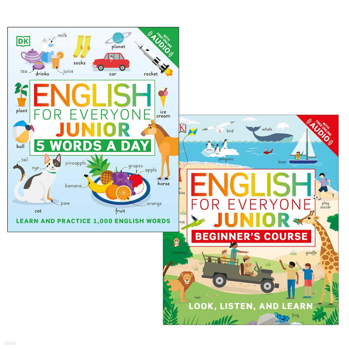 DK EFE Junior: Beginner&#39;s Course + 5 Words a Day