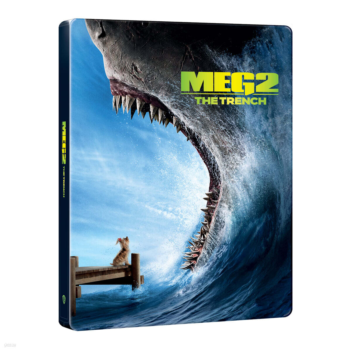 메가로돈 2 (2Disc, 4K UHD+BD 스틸북 한정수량) : 블루레이