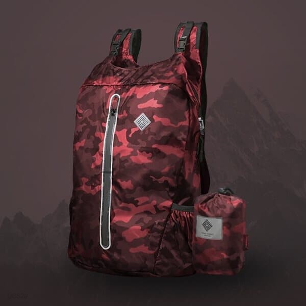 여행 등산 단풍피크닉 폴딩가방 USUAL SPORTS BAG RED