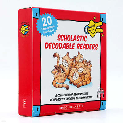 Scholastic Decodable Readers Box Set Level A (StoryPlus QRڵ)