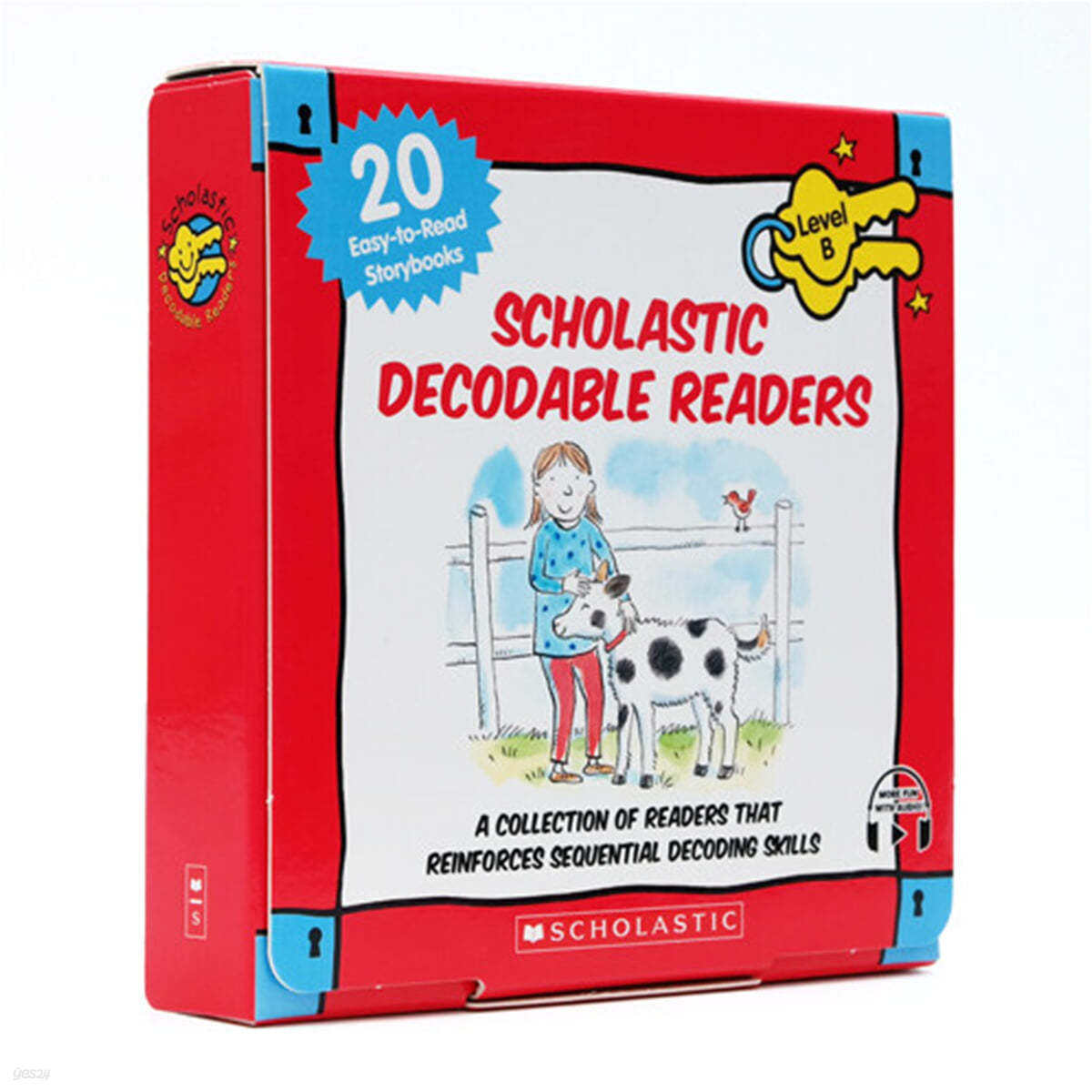 Scholastic Decodable Readers Box Set Level B (StoryPlus QR코드) - 예스24