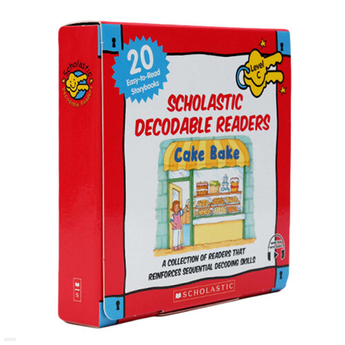 Scholastic Decodable Readers Box Set Level C (StoryPlus QR코드)