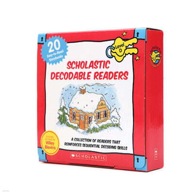 Scholastic Decodable Readers Box Set Level D (Storyplus QR )