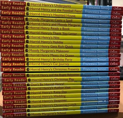 Horrid Henry Early Readers Paperback 25권 세트