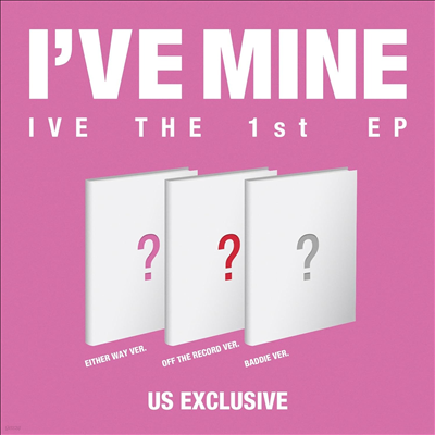 ̺ (IVE) - I've Mine (̱  ī )(Ŀ 3  ߼)(̱ݿ)(CD)