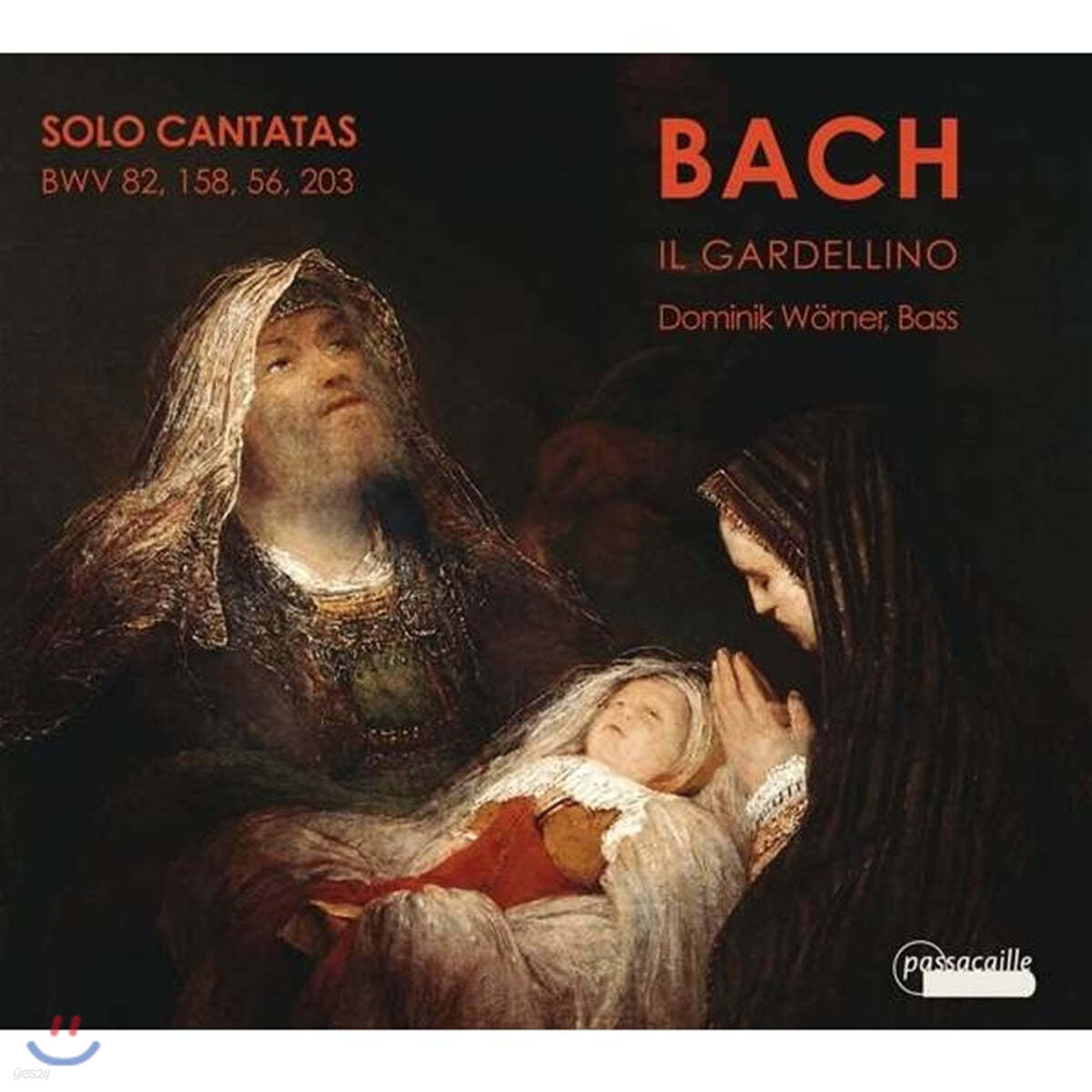 Dominik Worner 바흐: 베이스 독창 칸타타집 (Bach : Solo Cantatas Bwv 82, 158, 56, 203) 