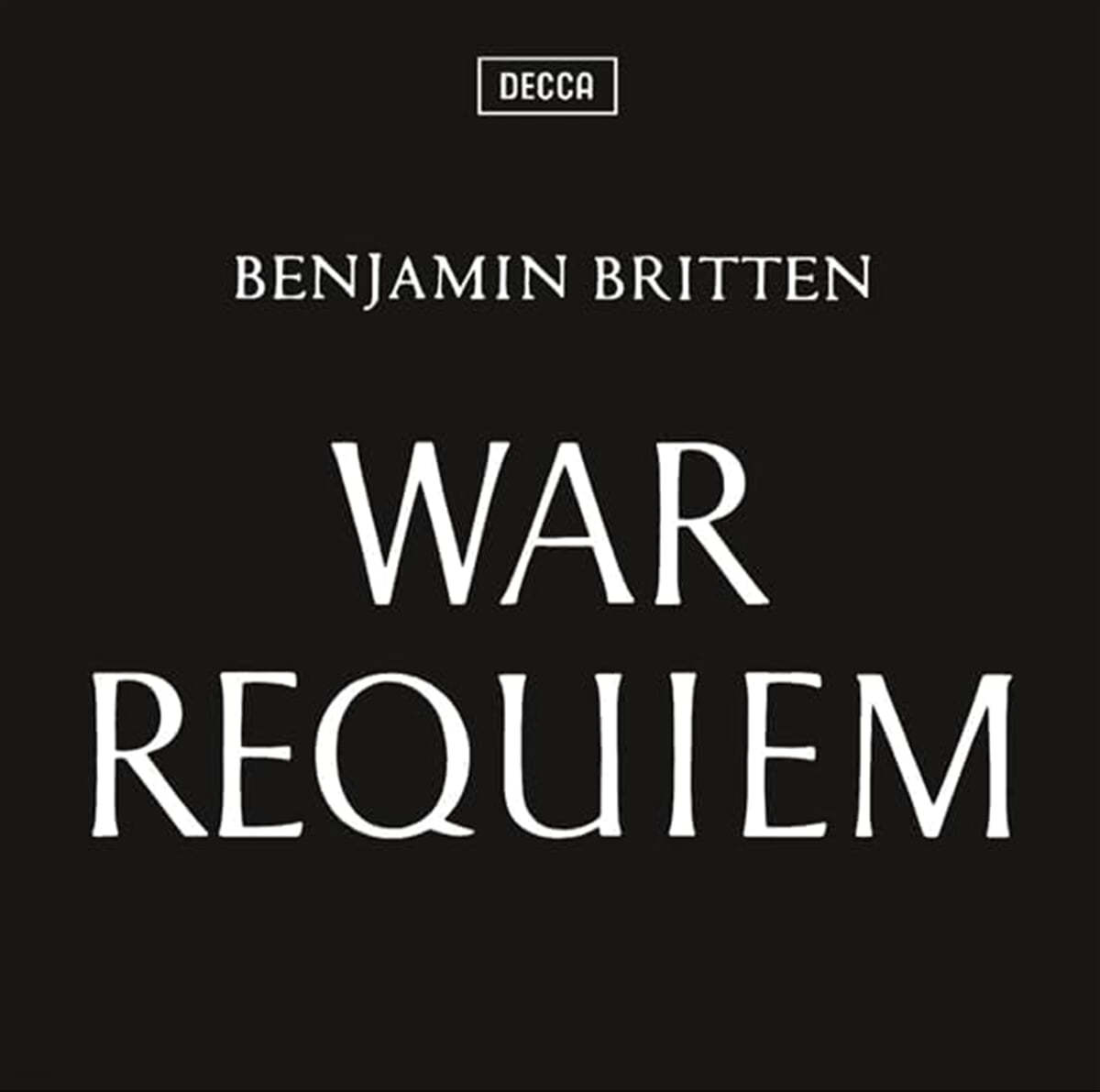 Benjamin Britten 브리튼: 전쟁 레퀴엠 (Britten: War Requiem)
