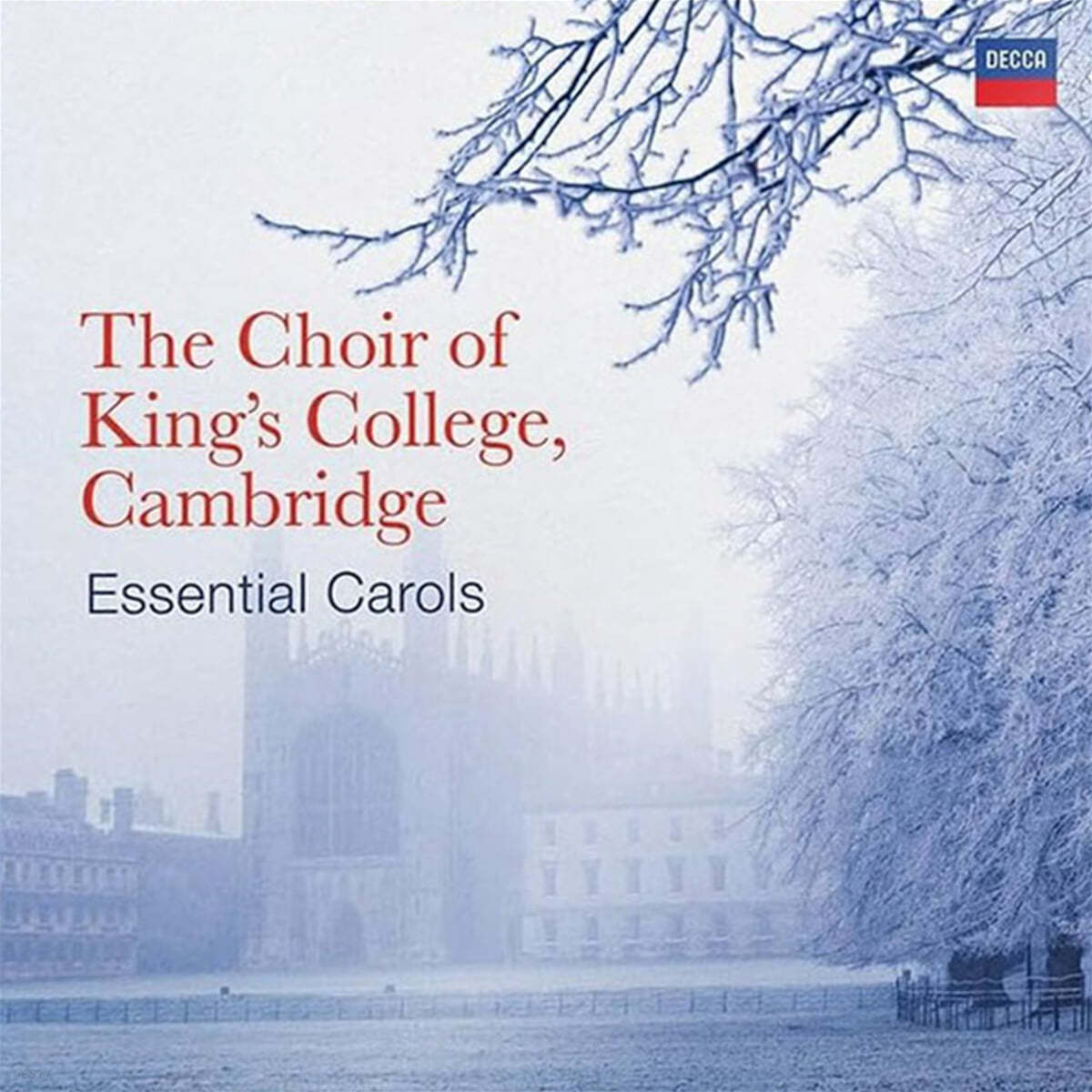 The Choir of King’s College, Cambridge 캠브리지 킹스 칼리지 합창단 캐럴 모음집 (Essential Carols) [블루 &amp; 화이트 컬러 LP]