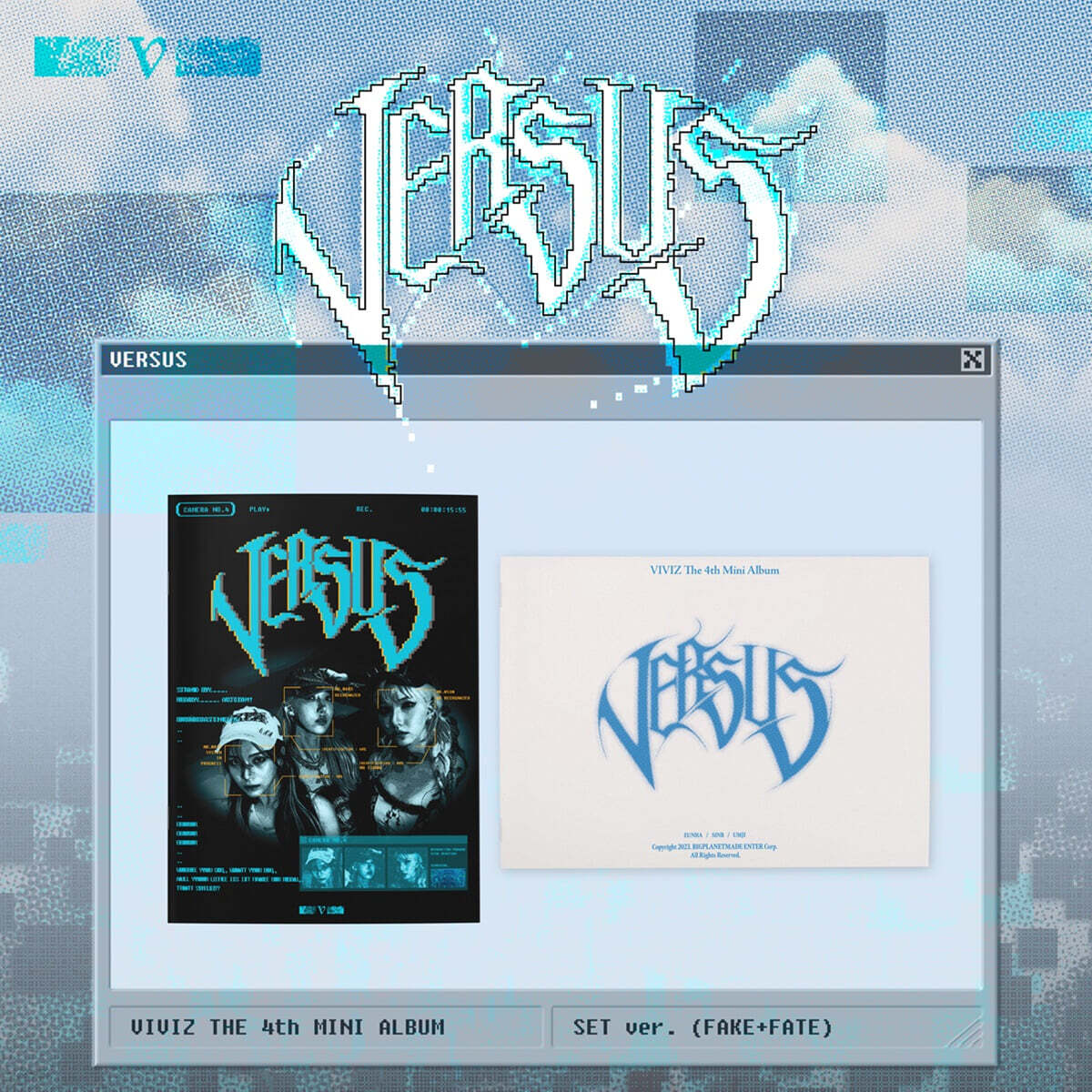 비비지 (VIVIZ) - 미니앨범 4집 : VERSUS [Photobook] [2종 중 1종 랜덤 발송]