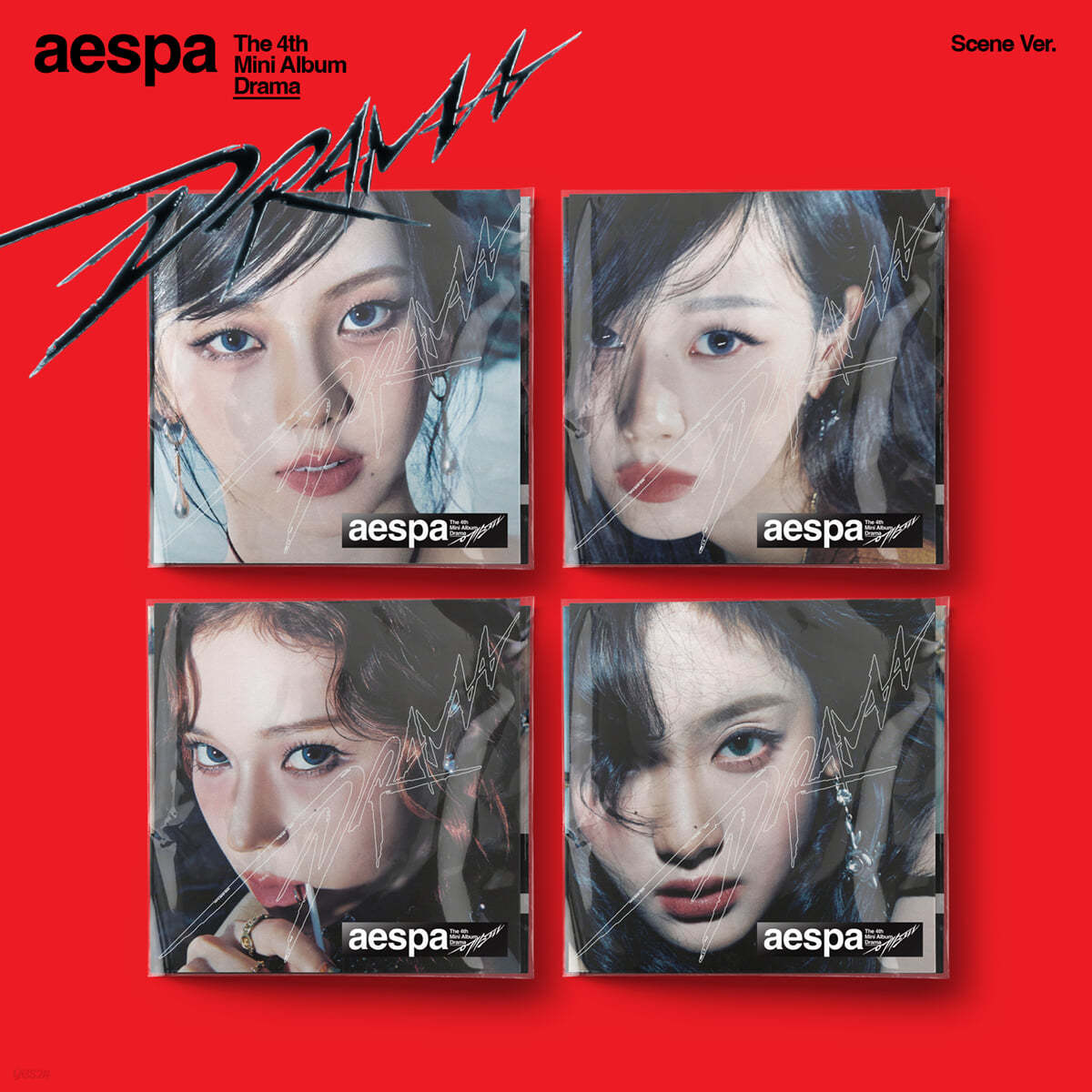 에스파 (aespa) - 미니앨범 4집 : Drama [Scene ver.][4종 중 1종 랜덤발송]