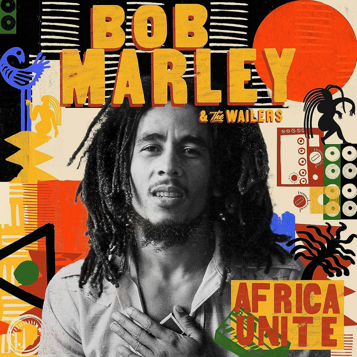 Bob Marley & The Wailers (밥 말리 & 더 웨일러스) - Africa Unite [레드 컬러 LP]