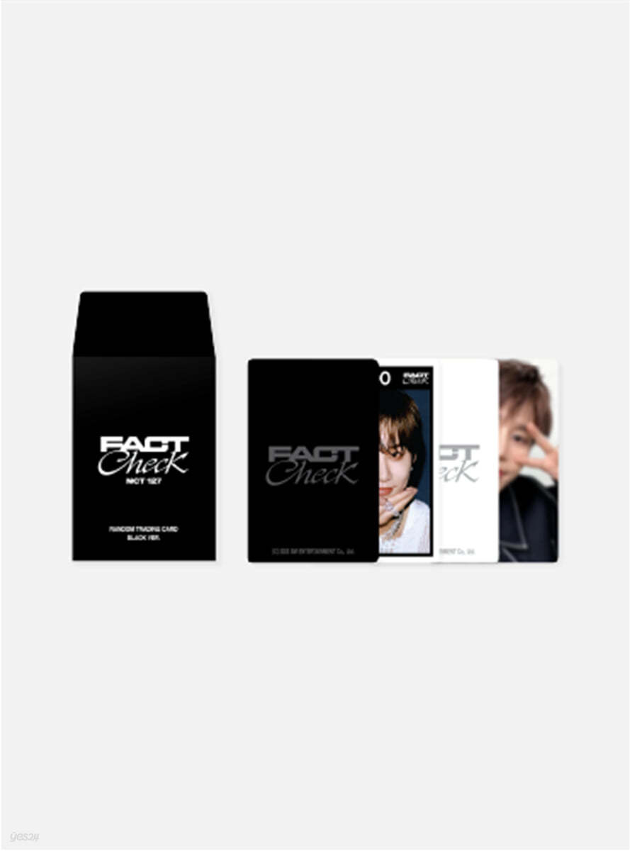 [NCT 127 &#39;Fact Check&#39;] RANDOM TRADING CARD SET [BLACK ver.]