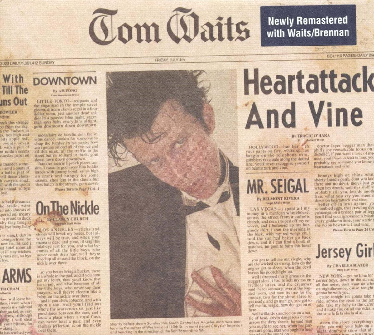 Tom Waits (톰 웨이츠) - Heartattack And Vine [LP]