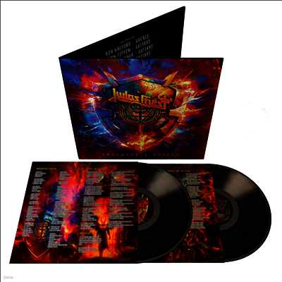 Judas Priest — Invincible Shield 앨범 커버