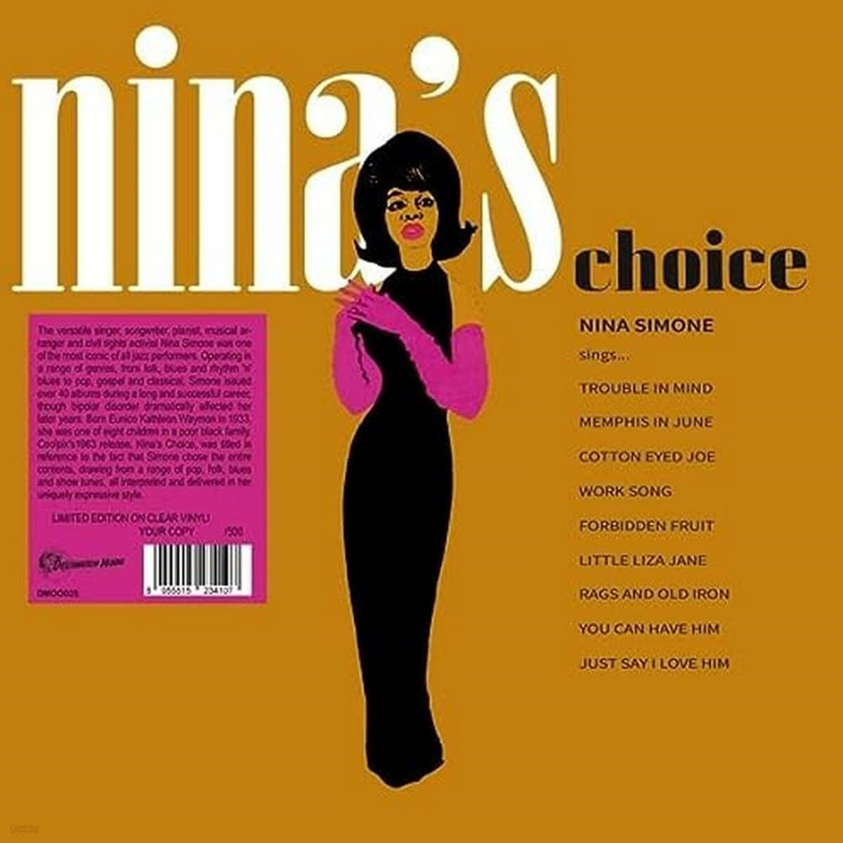 Nina Simone (니나 시몬) - Nina's Choice [투명 컬러 LP]