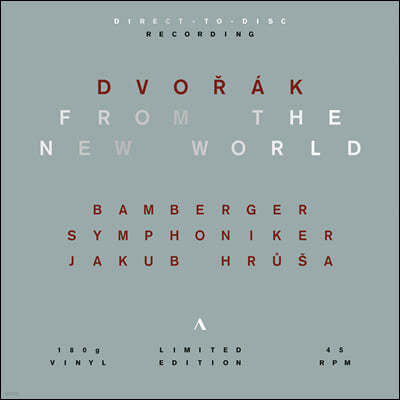 Jakub Hrusa 드보르작: 교향곡 9번 '신세계로부터' (Dvorak: Symphony Op.95 'From The New World') [3LP]