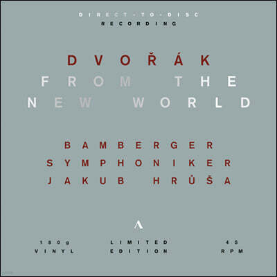 Jakub Hrusa — Jakub Hrusa 드보르작: 교향곡 9번 '신세계로부터' (Dvorak: Symphony Op.95 'From The New World') 앨범 커버