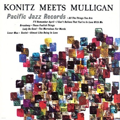 리 코니츠 (Lee Konitz) : Gerry Mulligan(게리 멀리건) -  Konitz Meets Mulligan(유럽발매)