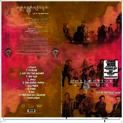 Collective Soul — Live At The Print Shop (RSD) 앨범 커버