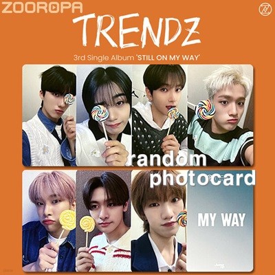 [새상품/F 포토카드] 트렌드지 TRENDZ STILL ON MY WAY (정품/점프업이엔티)