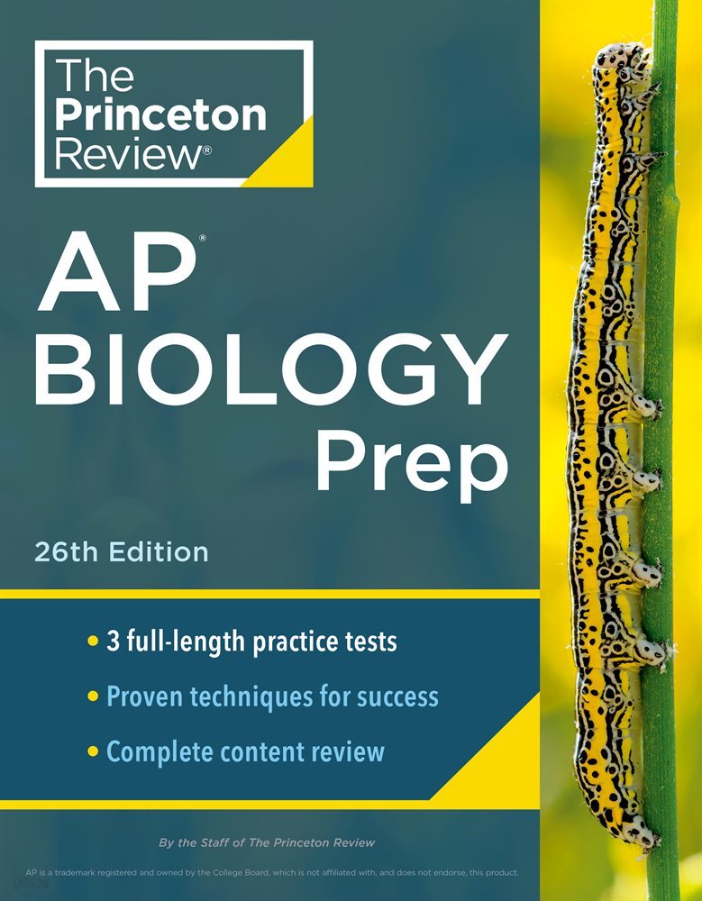 Princeton Review AP Biology Prep, 26th Edition