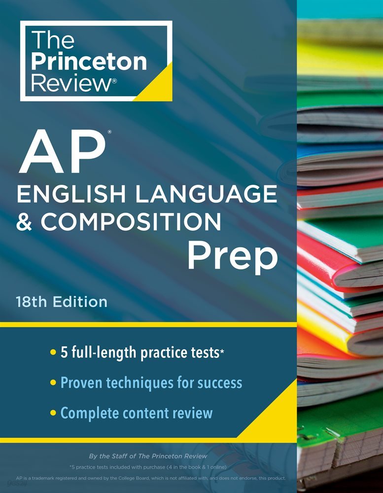 Princeton Review AP English Language &amp; Composition Prep,  18th Edition