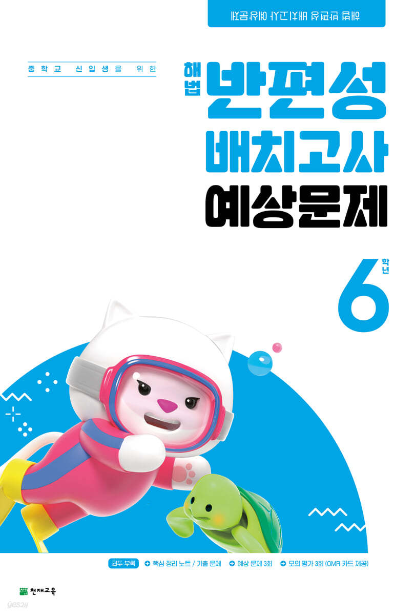 해법 반편성 배치고사 예상문제 6학년 (2024년)