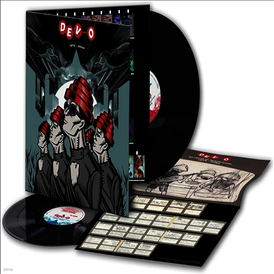 Devo — 50 Years Of De-Evolution 1973 - 2023 (Gatefold) 앨범 커버