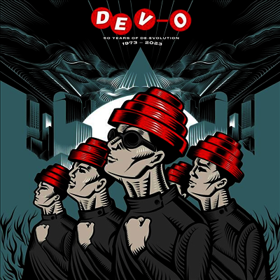 Devo — 50 Years Of De-evolution 1973-2023 (Rocktober)(Gatefold) 앨범 커버