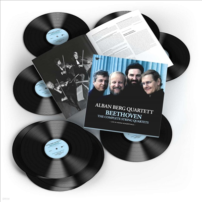 Alban Berg Quartett — 베토벤: 현악 사중주 전집 (Beethoven: Complere String Quartets Nos.1 - 16) - Alban Berg Quartett 앨범 커버