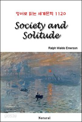 Society and Solitude - 영어로 읽는 세계문학 1120