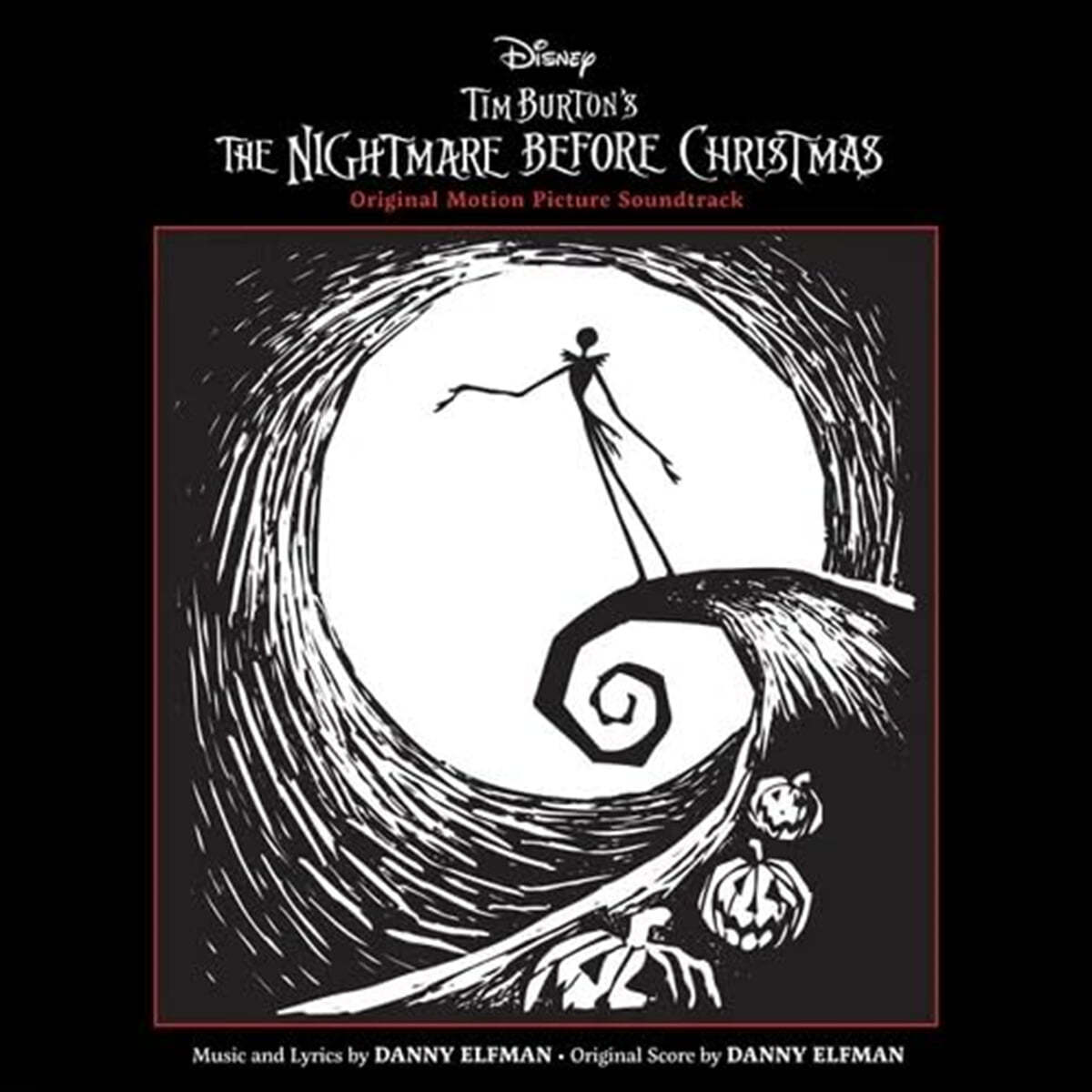 크리스마스 악몽 영화음악 (Tim Burton&#39;s The Nightmare Before Christmas OST) [Zoetrope 픽쳐디스크 2LP]