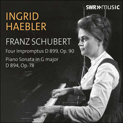 Ingrid Haebler Ʈ: ǾƳ ҳŸ G ,    (Schubert: Piano Sonata D.894, 4 Impromptus D.899)